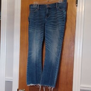 Hatch Blue Cropped Jeans